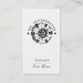 Amerikaanse Gebarentaal Motif Instructor Visitekaartje (Voorkant)