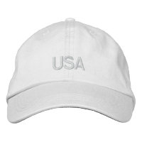 Amerikaanse geborduurde witte Pet