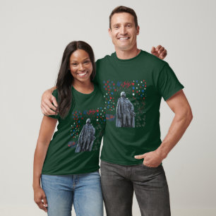 Amerikaanse Geest Shine bosgroen T-shirt