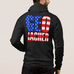 Amerikaanse Geocacher Hoodie