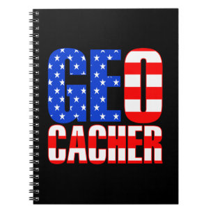Amerikaanse Geocacher Notitieboek