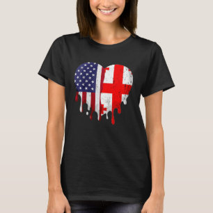 Amerikaanse Georgische erfgoedmaand Georgische vla T-shirt