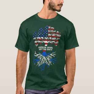 Amerikaanse geteelde Schotse wortels T-shirt