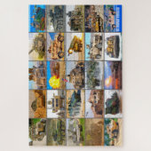 AMERIKAANSE GEVECHTSVOERTUIGEN "MONTAGE" LEGPUZZEL (Verticaal)