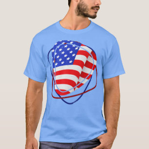Amerikaanse gitarist t-shirt