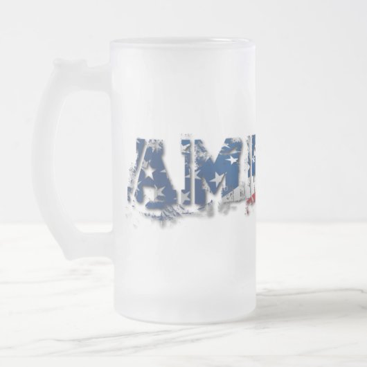 Amerikaanse Glass Mok (Links)