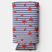 Amerikaanse glitter sterren & strepen (Voorkant)