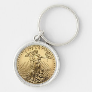 Amerikaanse Gold Eagle munt Sleutelhanger