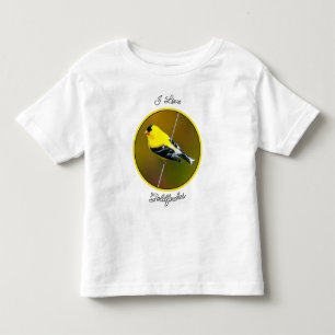 Amerikaanse Goldfinch - originele foto Kinder Shirts