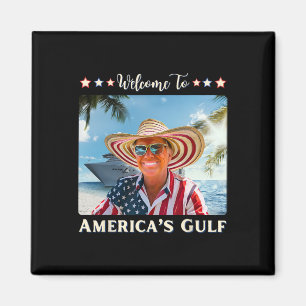 Amerikaanse Golf Trump Sombrero Mexico Amerikaanse Magneet
