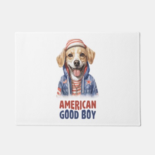 Amerikaanse GoodBoy Dog US Jacket de Juli Deurmat (Voorkant)