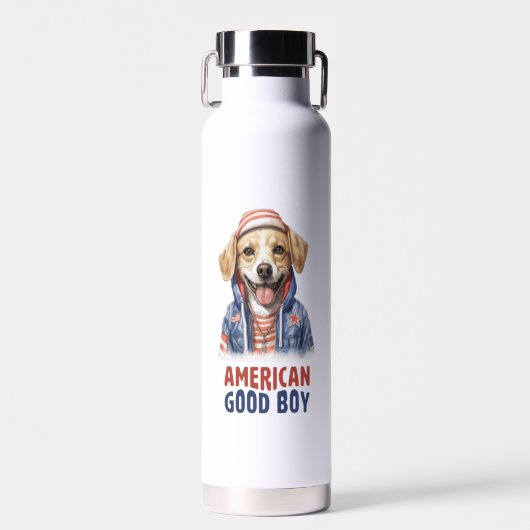 Amerikaanse GoodBoy Dog US Jacket de Juli Waterfles (Voorkant)