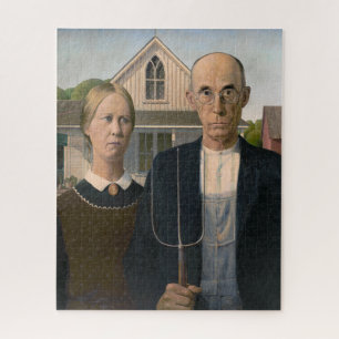 Amerikaanse Gothic: Landelijk leven Arme plattelan Legpuzzel