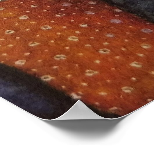 Amerikaanse Gothic Parody Painting Waterverf 16x20 Poster (Hoek)