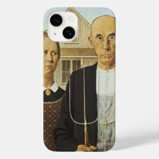 Amerikaanse gotiek Case-Mate iPhone case (Achterkant)