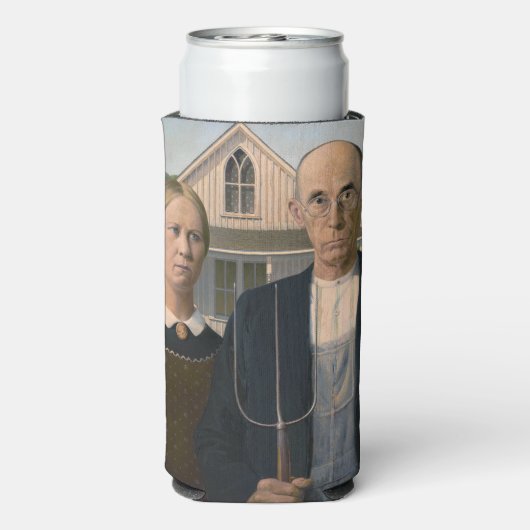 Amerikaanse gotiek: platteland leeft arm boer (Seltzer Achterkant)