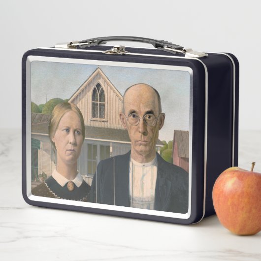 Amerikaanse gotiek: platteland leeft arm boer (In situ)