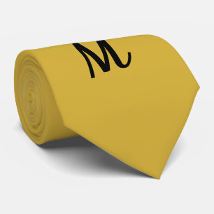 Amerikaanse goudkleur stropdas