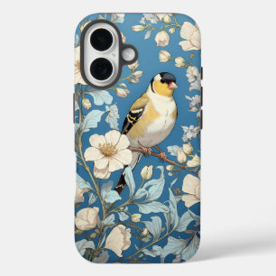 Amerikaanse Goudvink William Morris Geïnspireerd iPhone 16 Hoesje