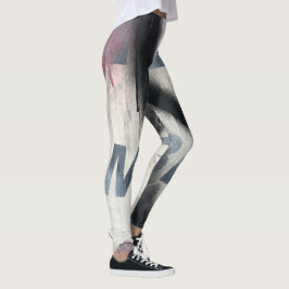 Amerikaanse graffiti leggings