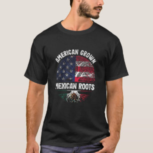 Amerikaanse Groene Mexicaanse Roots Verenigde Stat T-shirt