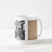 Amerikaanse grondwet - 10de wijziging mok (Voorkant rechts)