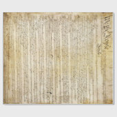  Amerikaanse grondwet Cadeaupapier (Vlak)