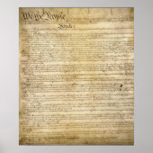 Amerikaanse grondwet Poster (Voorkant)