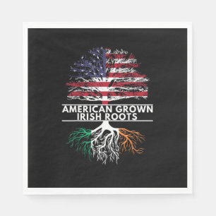 Amerikaanse Grown Irish Roots Flag Ireland ST. PAT Servet