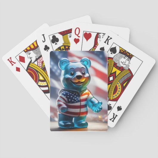 Amerikaanse Gummy Bear Pokerkaarten (Achterkant)