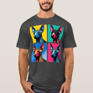 Amerikaanse haarloze Terrier Art Hondenliefhebbers T-shirt