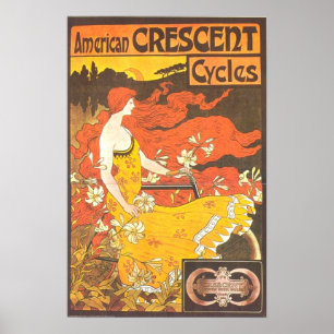 - Amerikaanse halsrijwielen ad - GORGEOUS Poster