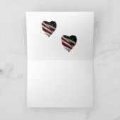 Amerikaanse Hart Vlag Kaart (Binnen)