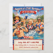 Amerikaanse Helden vieren Amerika's 250e BBQ Kaart (Voorkant)