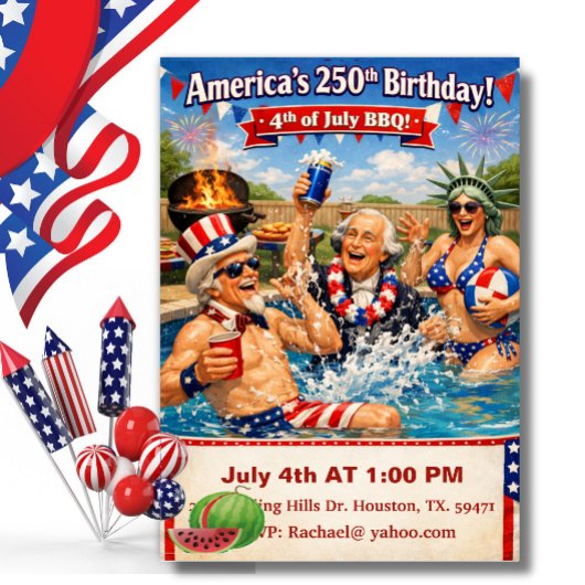 Amerikaanse Helden vieren Amerika's 250e BBQ Kaart