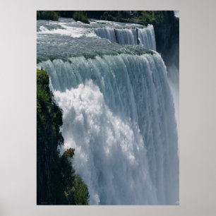 Amerikaanse Herfsten op Niagara Herfsten Foto Post Poster