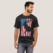 amerikaanse hert t-shirt (Voorkant volledig)