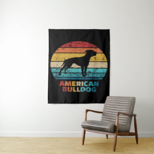 Amerikaanse hond Wandkleed