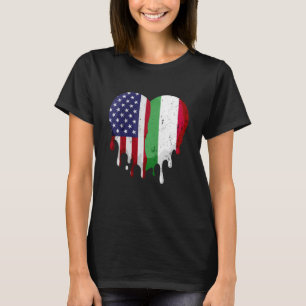 Amerikaanse Hongaarse erfgoedmaand Hongarije vlag T-shirt