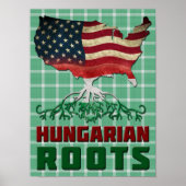 Amerikaanse Hongaarse rots Poster print (Voorkant)