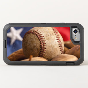 -Amerikaanse honkbal OtterBox Defender iPhone 8/7 Hoesje