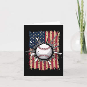 Amerikaanse honkbalvlag kaart