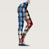 Amerikaanse honkbalvlag leggings (Rechts)