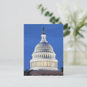 Amerikaanse hoofdkoepel briefkaart (Staand voorkant)