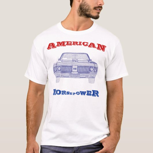 Amerikaanse HP 442 T-shirt (Voorkant)