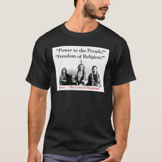 Amerikaanse hypocrisie-shirt t-shirt