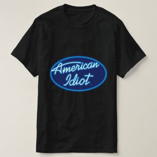 Amerikaanse idioot 🇺🇸 t-shirt (Design voorkant)