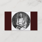 Amerikaanse Indiaanse Visitekaartjes (Achterkant)