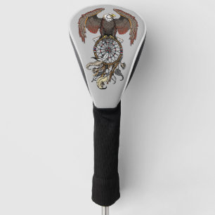 Amerikaanse indianen droamcatcher golfheadcover