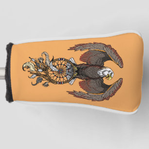 Amerikaanse indianen droamcatcher golfheadcover